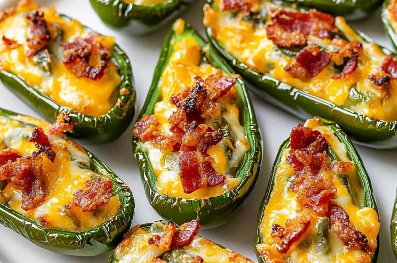 Keto Jalapeño Poppers